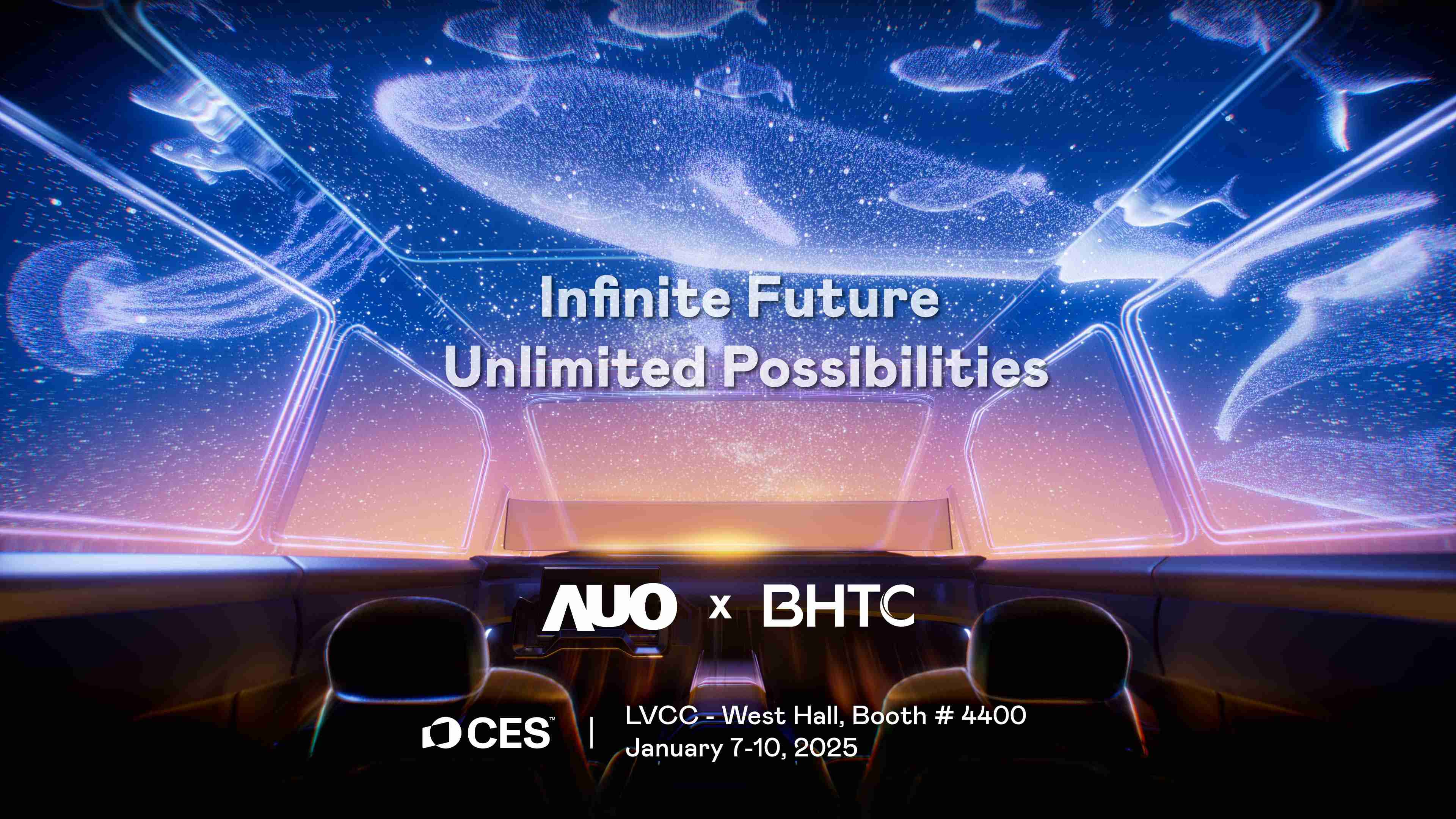 william威廉中文官网以Infinite Future, Unlimited Possibilies为主题，，联合BHTC于CES 2025扩大规模展出